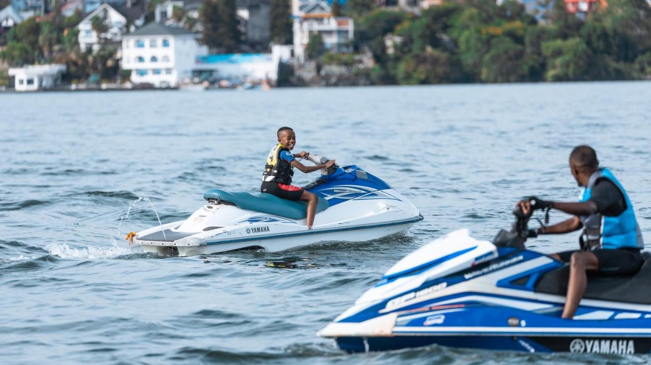 Cap Kivu Hotel Гома Экстерьер фото